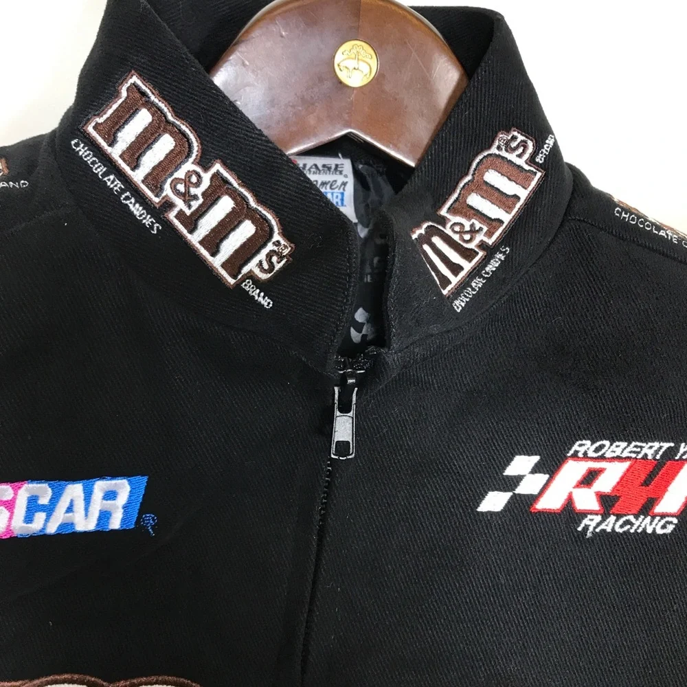 Chase Authentics M&M NASCAR Jacket David Gilliland Jacket Womens Small - Picture 8 of 13